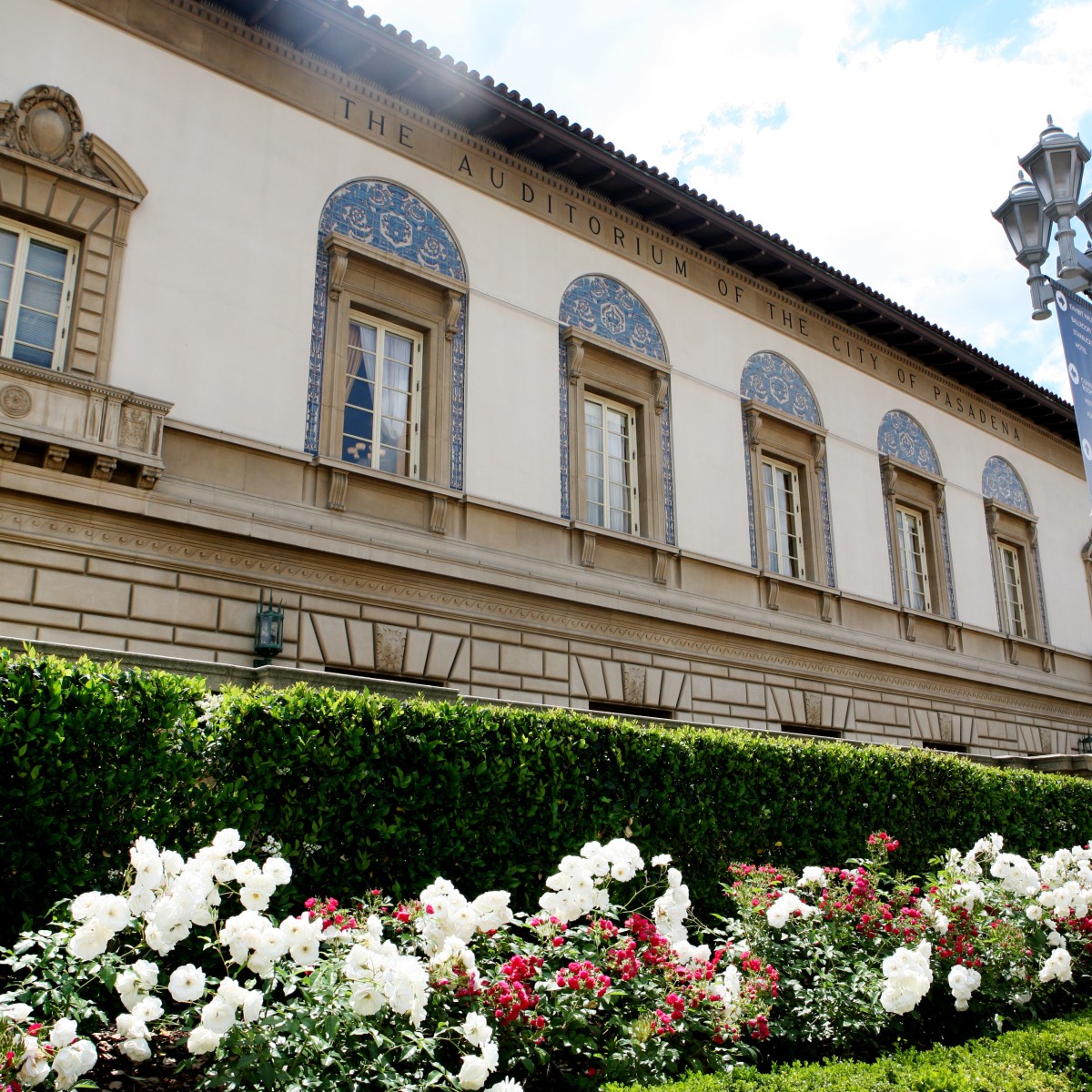 Pasadena Civic Auditorium flowers