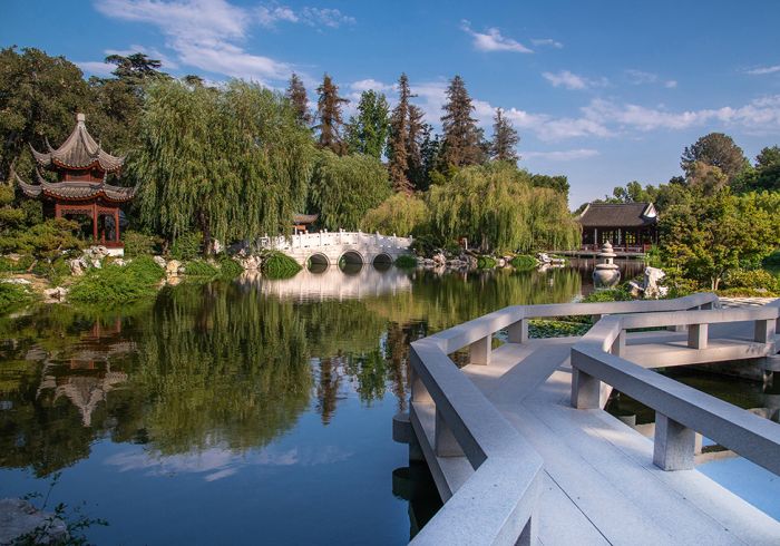 The Huntington, Chinese Garden, Lake, The Huntington Library Art Museum and Botanical Gardens